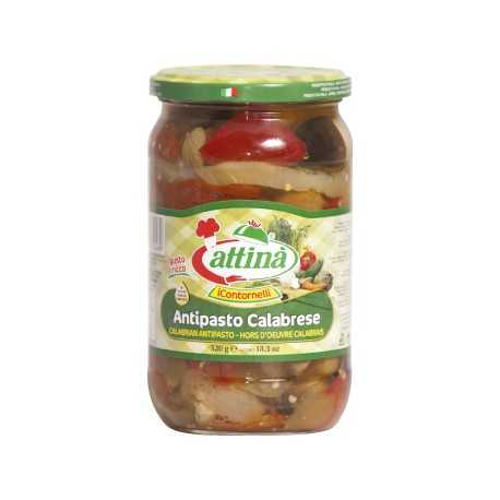 Attina' antipasto calabrese vetro 3100 gr