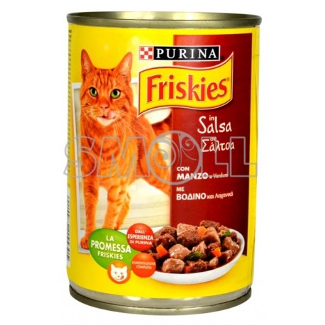 Friskies bocconi manzo verdure gr 400