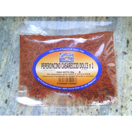 Peperoncino dolce macinato viola gr 500