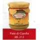 PATE' DI CIPOLLA Vasetto ml. 212