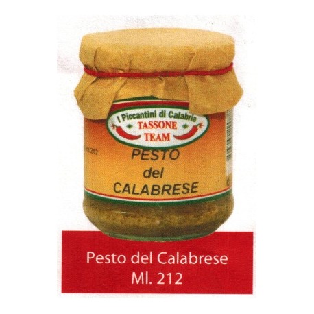 PESTO DEL CALABRESE Vasetto ml. 212