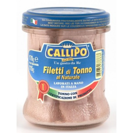 Callipo filetto di tonno al naturale gr 200